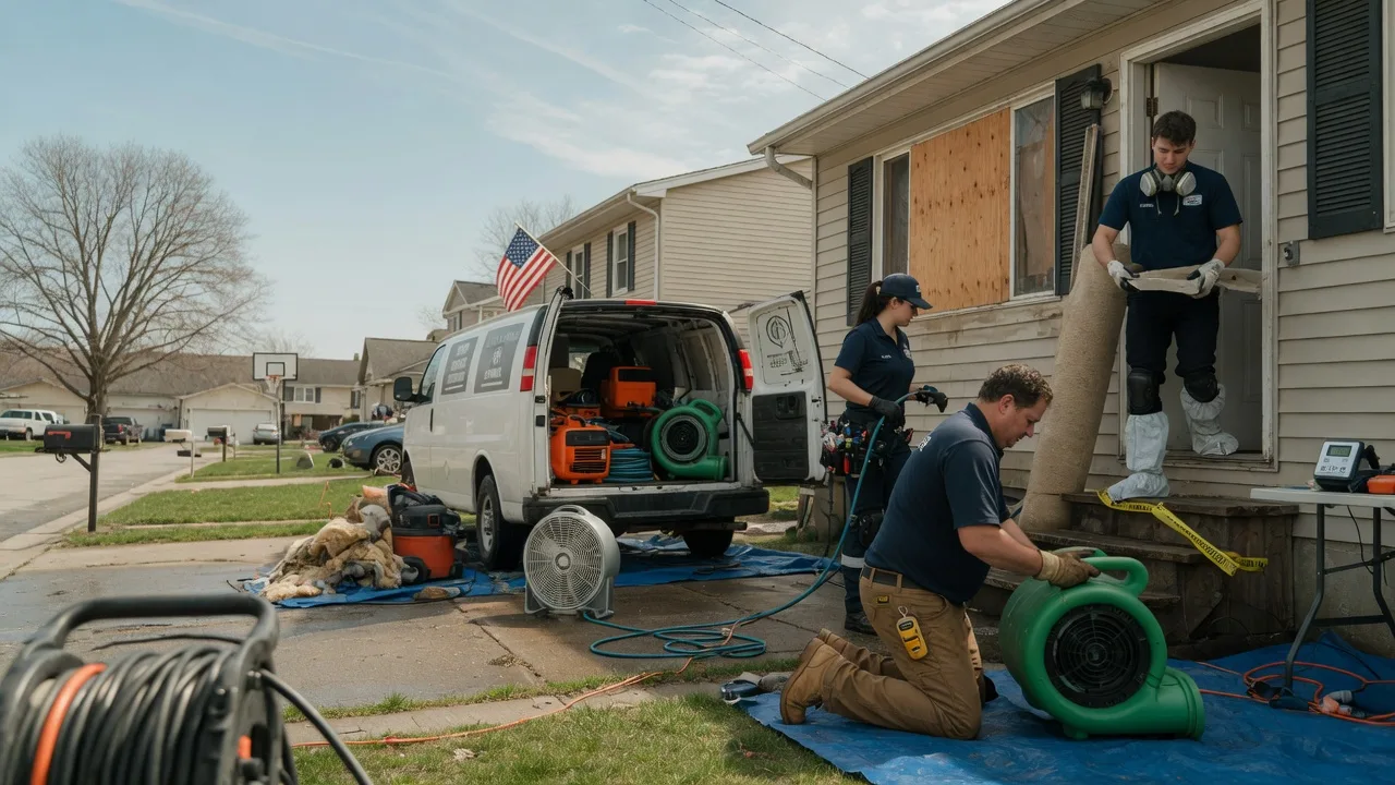 Water Damage Restoration in Melville, MT near me